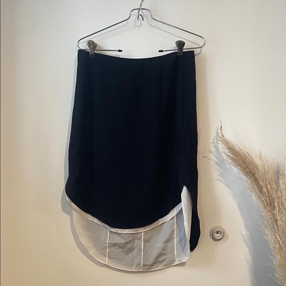 rag & bone Ashlee Black and White Skirt B120